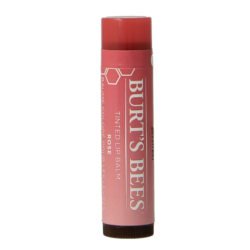 Burt's Bees Getinte lippenbalsem rose 4.3 Gram