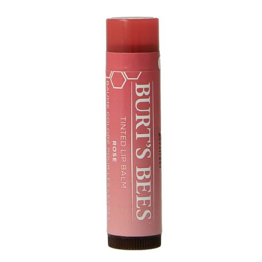 Burt's Bees Getinte lippenbalsem rose 4.3 Gram