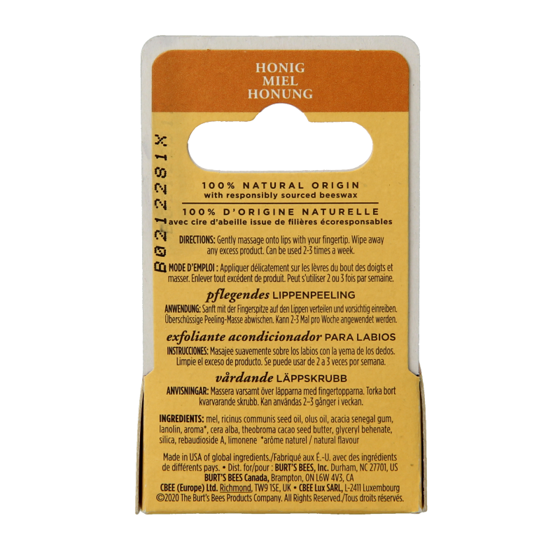 Burt's Bees Lip scrub conditioning 7.1 Gram