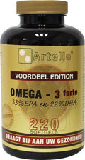 Artelle Omega 3 forte 1000mg 220 Softgels
