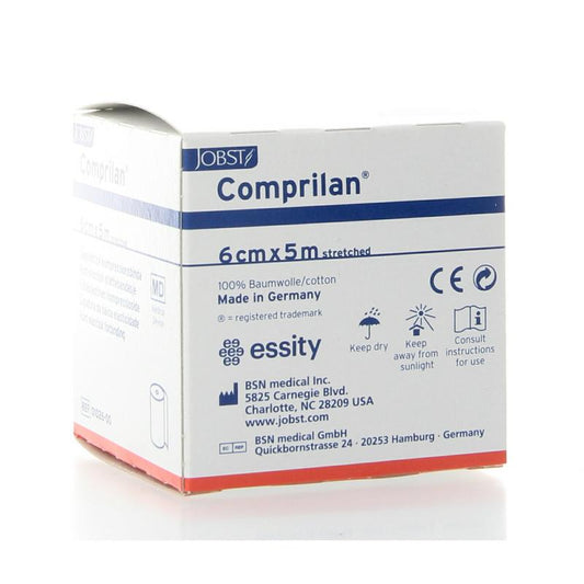 Comprilan Korte rek zwachtel 5m x 6cm 1 Stuks