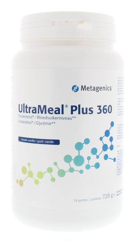 Metagenics Ultra meal plus 360 vanille 728.00 Gram
