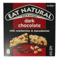 Eat Natural Pure chocolate cranberry macadamia 3 x 40 gram 120 Gram