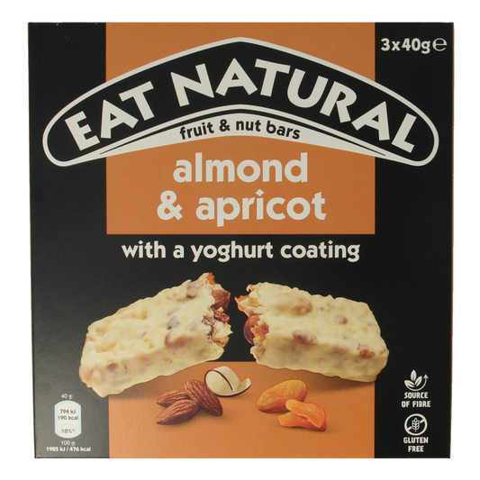 Eat Natural Almond / apricot / yoghurt 3 x 40 gram 120 Gram