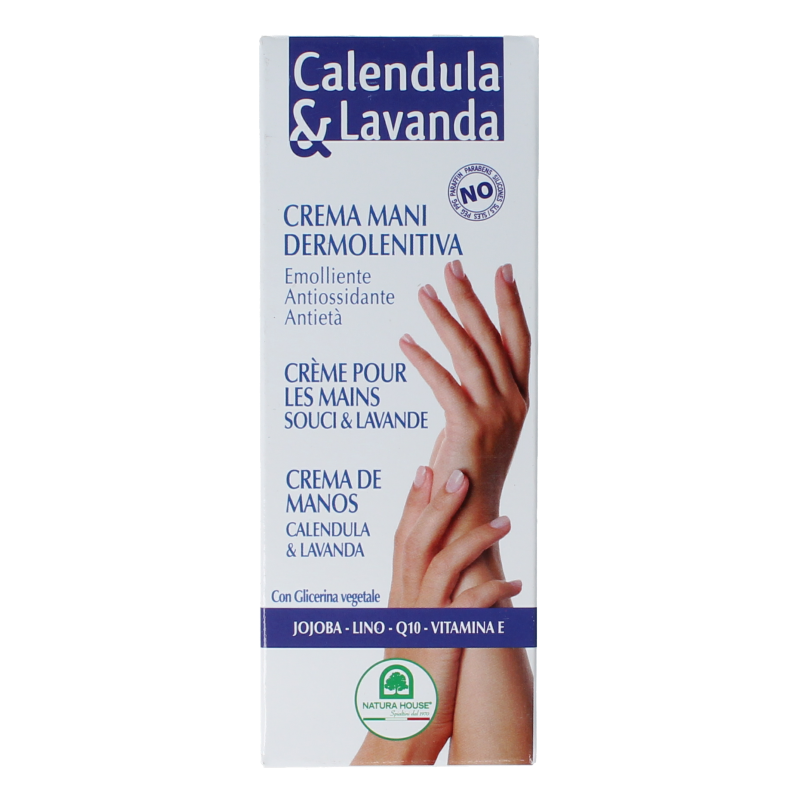 Natura House Calendula lavendel handcreme 75 Milliliter