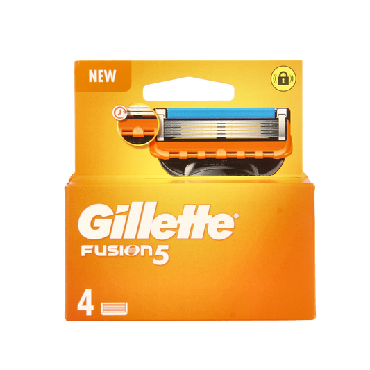 Gillette Fusion mesjes base  4 Stuks