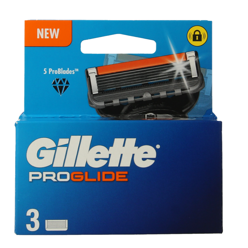 Gillette Fusion pro glide manual mesjes  3 Stuks