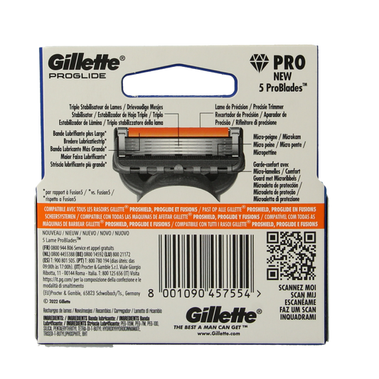Gillette Fusion pro glide manual mesjes  3 Stuks