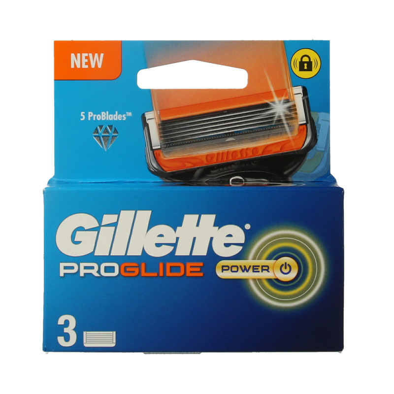 Gillette Fusion powerglide mesjes  3 Stuks