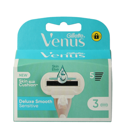 Gillette Venus deluxe sensitive mesjes  3 Stuks