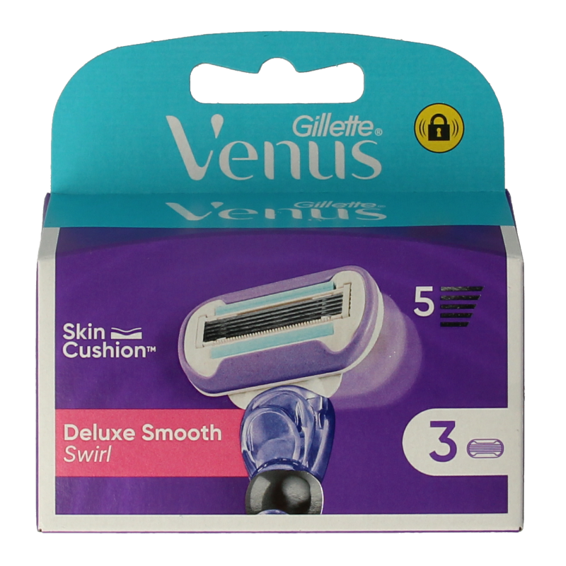 Gillette Venus swirl mesjes  3 Stuks