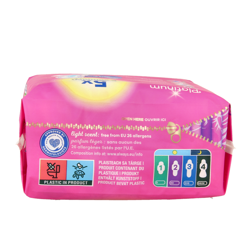 Always Maandverband platinum ultra night 8 Stuks