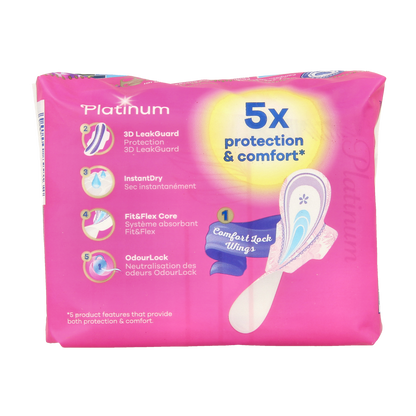 Always Maandverband platinum day & night 8.00 Stuks