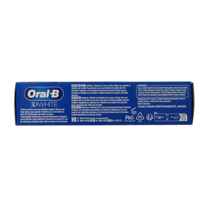 Oral B Tandpasta 3D white arctic fresh 75.00 Milliliter