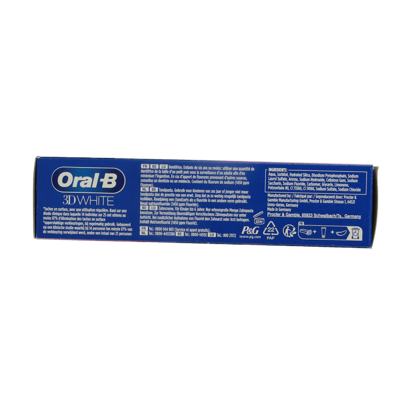 Oral B Tandpasta 3D white vitalize  75 Milliliter