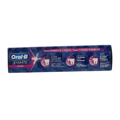 Oral B Tandpasta 3D white vitalize  75.00 Milliliter
