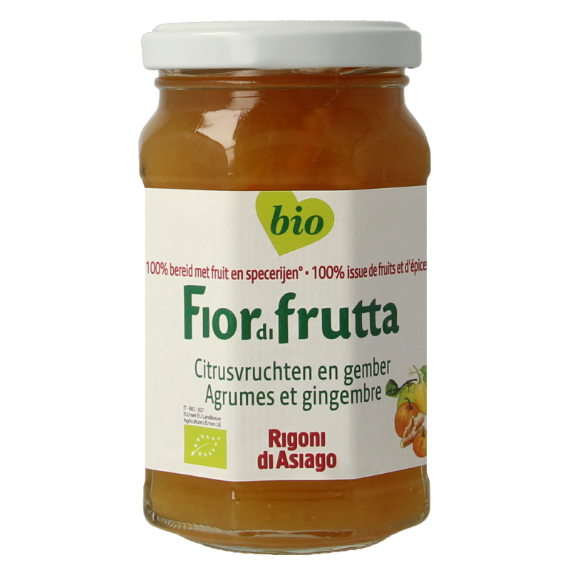 Fiordifrutta Citrusmix gemberjam bio 260 Gram