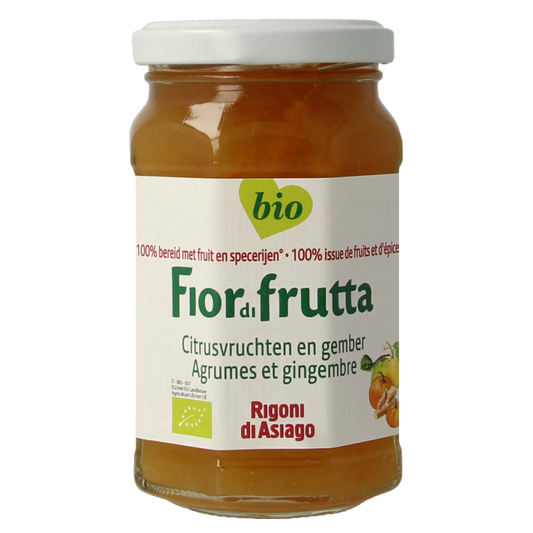 Fiordifrutta Citrusmix gemberjam bio 260 Gram