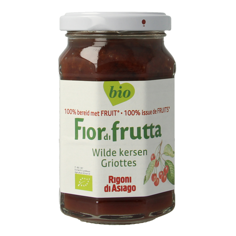 Fiordifrutta Wilde kersenjam bio 250 Gram