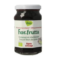 Fiordifrutta Vlierbloesem & vlierbesjam bio 250.00 Gram