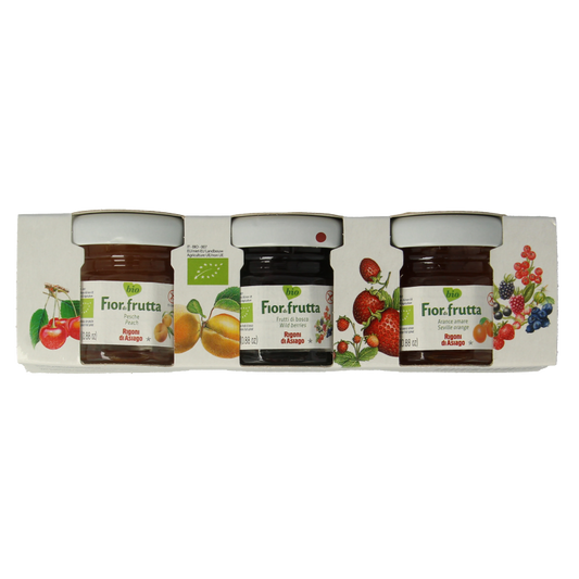 Fiordifrutta Fruitbeleg mix 25 gram bio 75 Gram