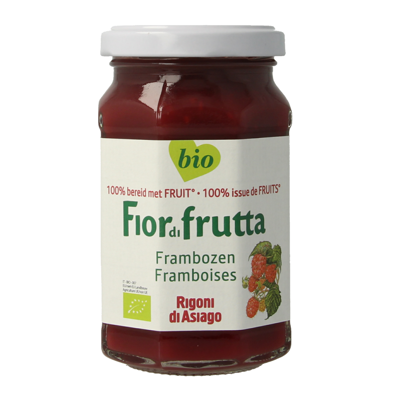 Fiordifrutta Frambozenjam bio 250 Gram