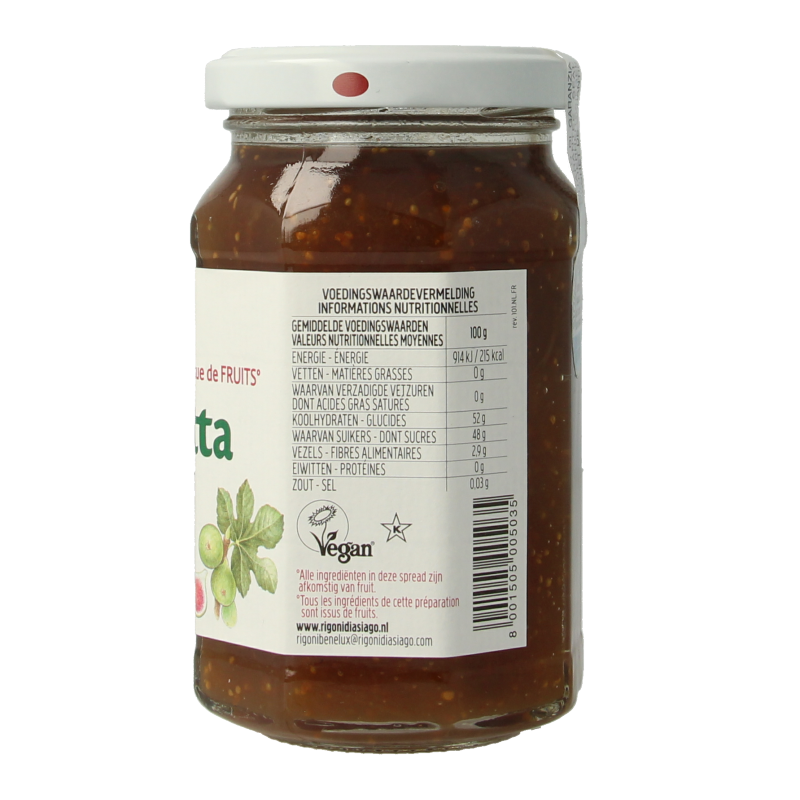 Fiordifrutta Vijgenjam bio 260 Gram