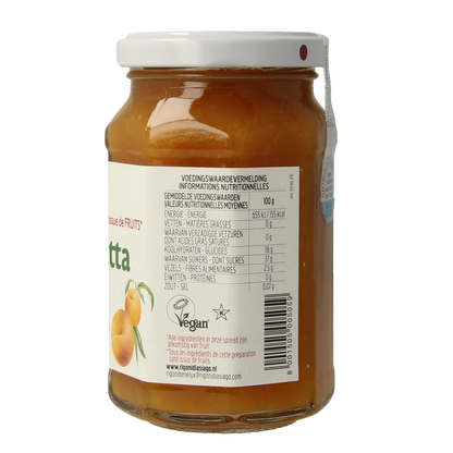 Fiordifrutta Perzikjam bio 250.00 Gram