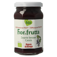 Fiordifrutta Zwarte bessenjam bio 250.00 Gram