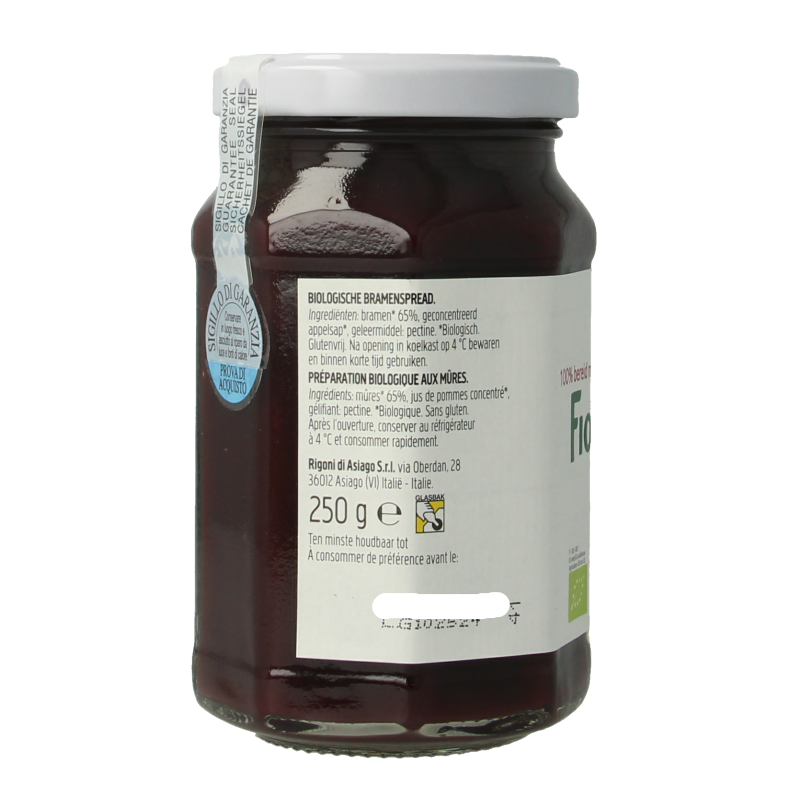 Fiordifrutta Bramenjam bio 250 Gram