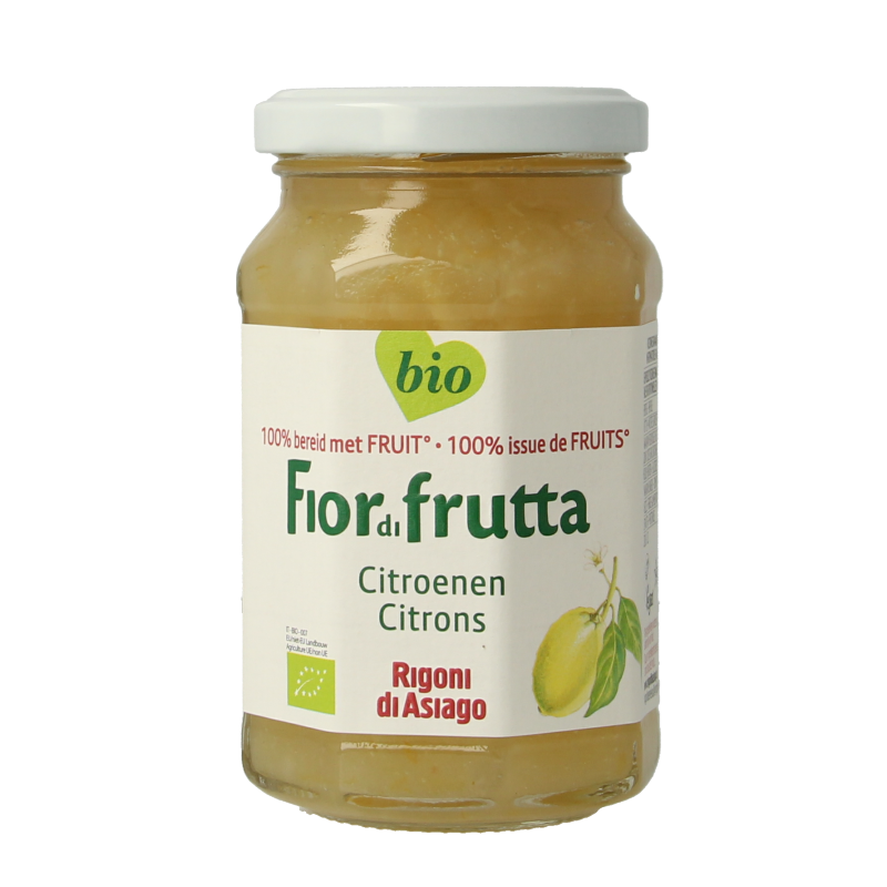 Fiordifrutta Citroenjam bio 260 Gram