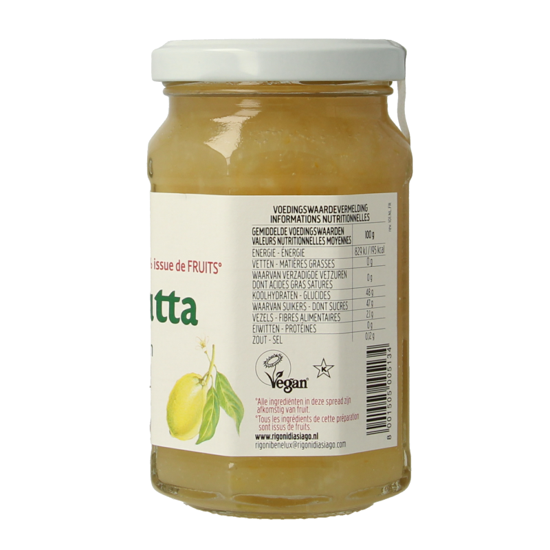 Fiordifrutta Citroenjam bio 260 Gram