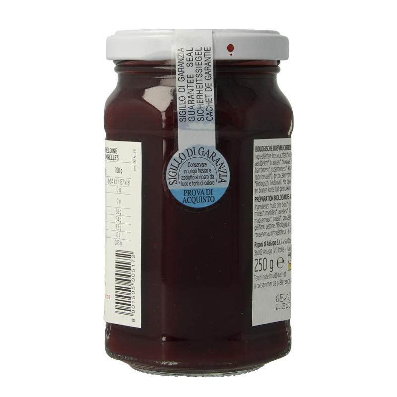 Fiordifrutta Bosvruchtenjam bio 250 Gram
