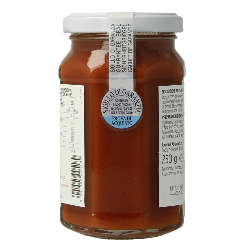 Fiordifrutta Rozenbotteljam bio 250 Gram