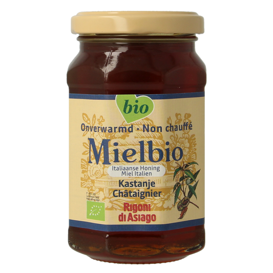 Rigoni Di Asiago Kastanje honing vloeibaar bio 300.00 Gram