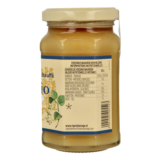 Mielbio Lindebloesem creme honing bio 300.00 Gram