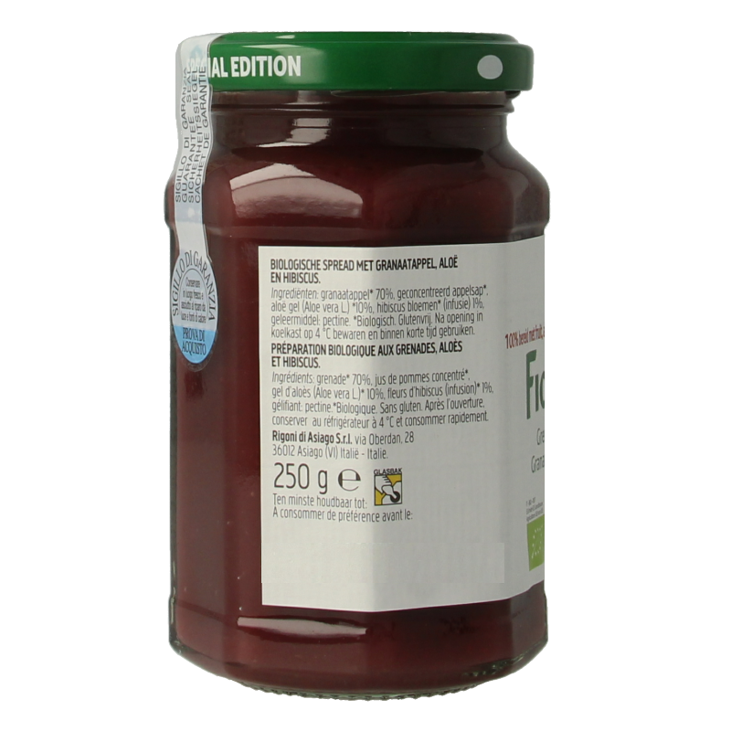 Fiordifrutta Granaatappel aloe hibiscus bio 250 Gram