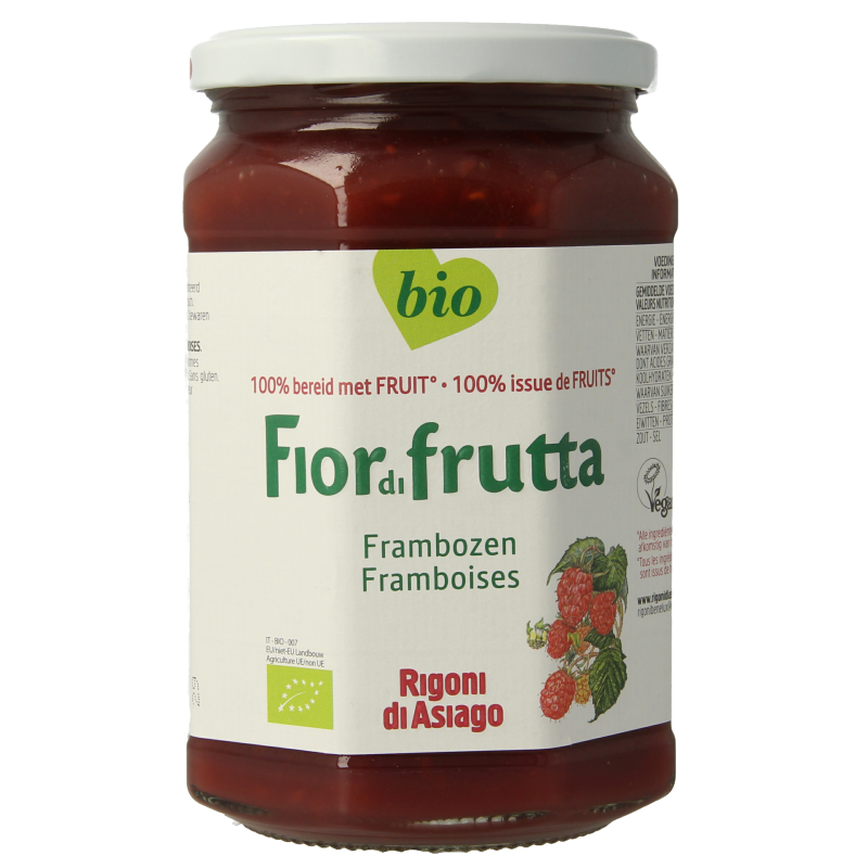 Fiordifrutta Frambozen bio 630 Gram