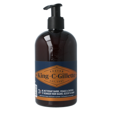 Gillette King c baard en gezichtsreiniger 350.00 Milliliter