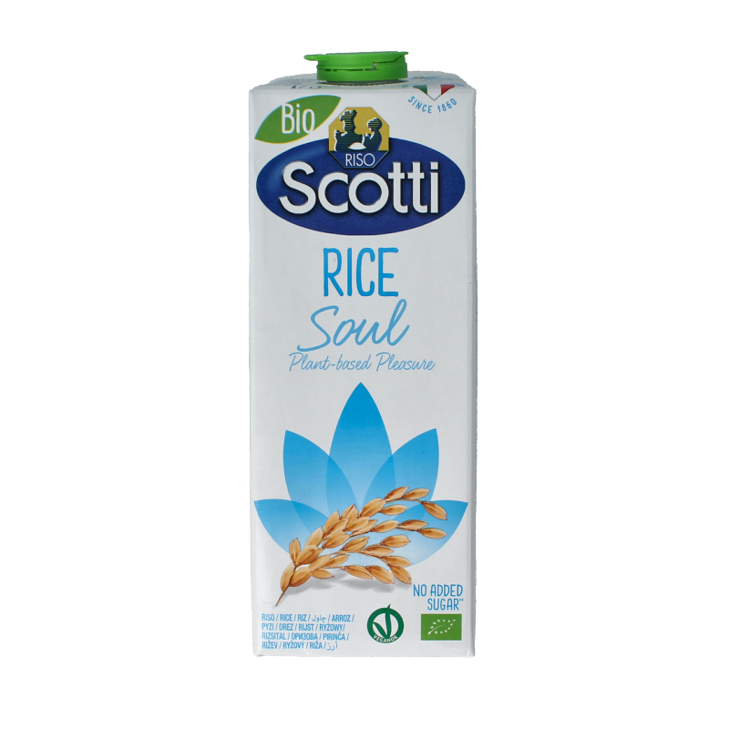 Riso Scotti Rice drink natural bio 1 Liter