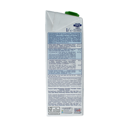 Riso Scotti Rice drink natural bio 1 Liter