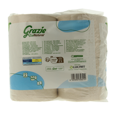 Grazie Natural Toiletpapier 2-laags 8 Stuks