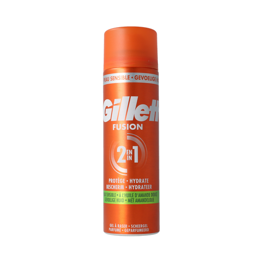 Gillette Fusion scheergel sensitive 200.00 Milliliter