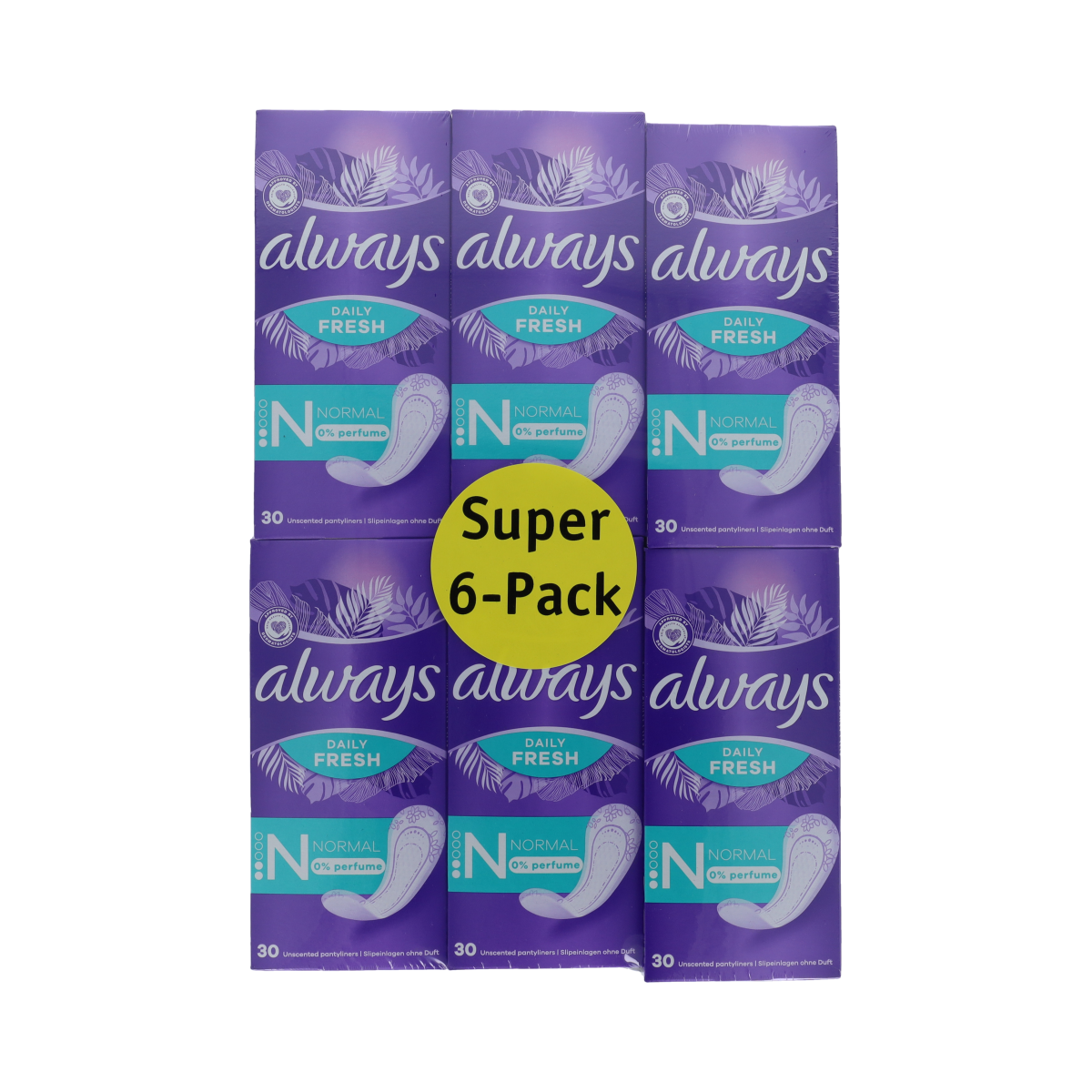 Always Inlegkruisjes daily fresh 180.00 Stuks
