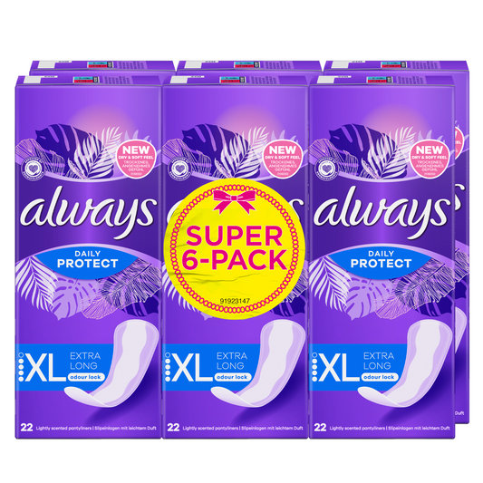Always Always Daily Protect Inlegkruis 132CT 132.00 Stuks
