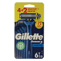 Gillette Sensor 3 comfort wegwerpmesjes 6.00 Stuks