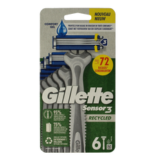 Gillette Sensor3 wegwerpmesjes 6 Stuks