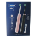 Oral B Elektrische tandenborstel pro 3 3900 black pink 1 Set