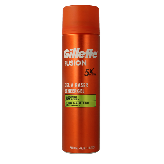Gillette Fusion shaving gel sensitive 200 Milliliter