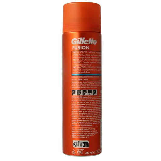 Gillette Fusion shaving gel 200.00 Milliliter